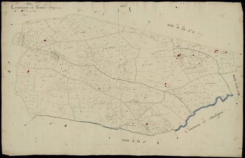 Thermes-Magnoac - Thermes-Magnoac.- Section D, 1re feuille