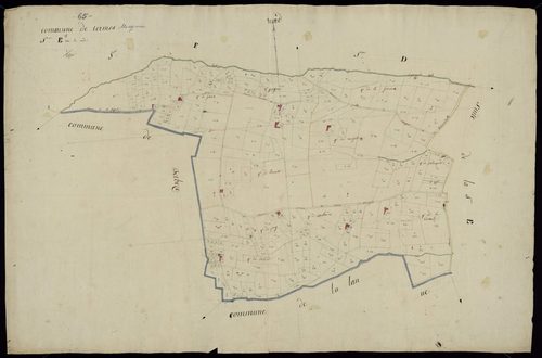 Thermes-Magnoac - Thermes-Magnoac.- Section E, 1re feuille