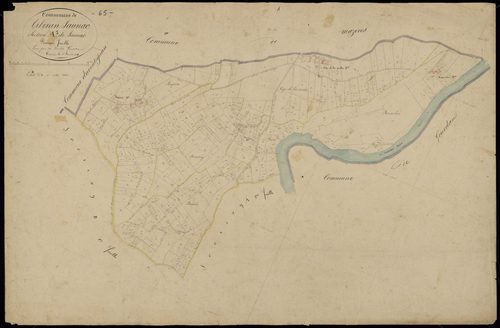 Tibiran-Jaunac - Tibiran-Jaunac.- Section A, 1re feuille