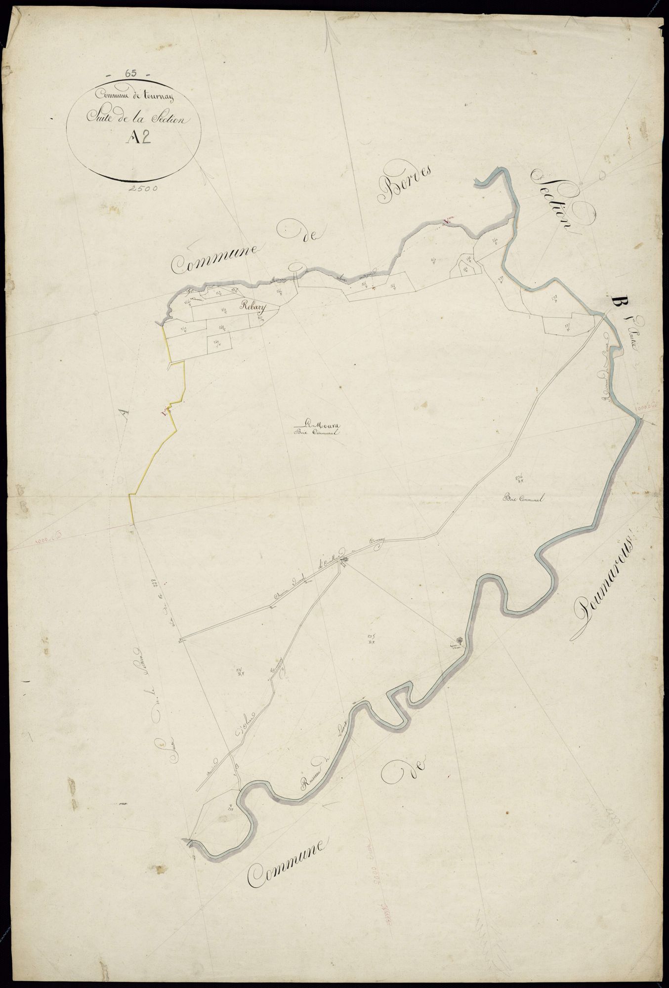 Tournay - Tournay.- Section A, 2e feuille