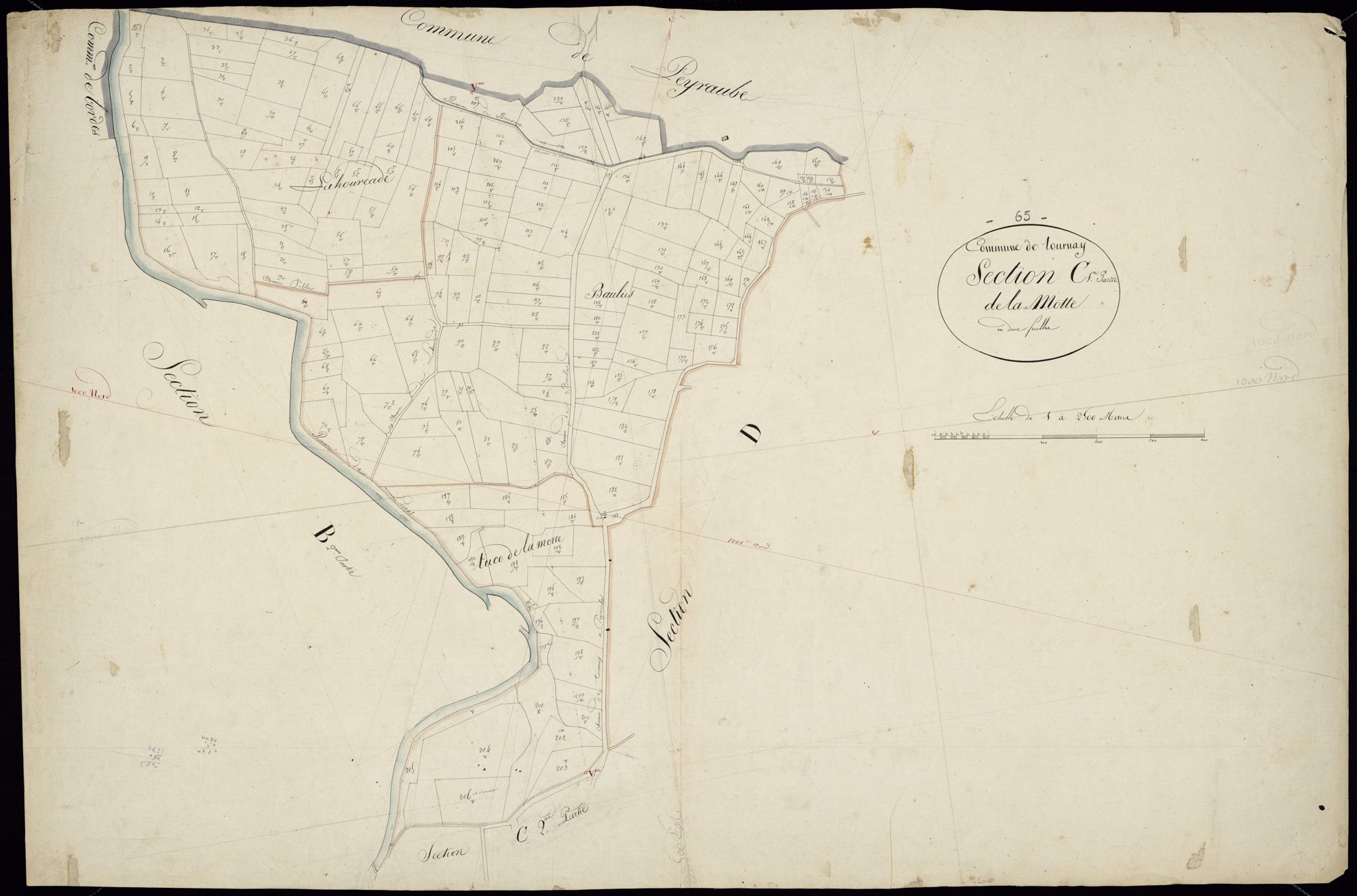 Tournay - Tournay.- Section C, 1re feuille