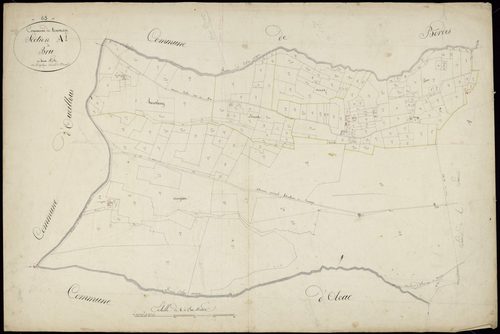 Tournay - Tournay.- Section A, 1re feuille