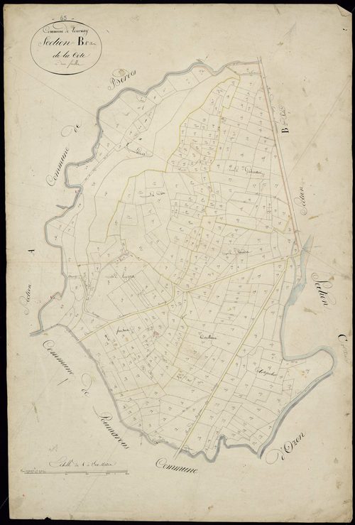 Tournay - Tournay.- Section B, 1re feuille