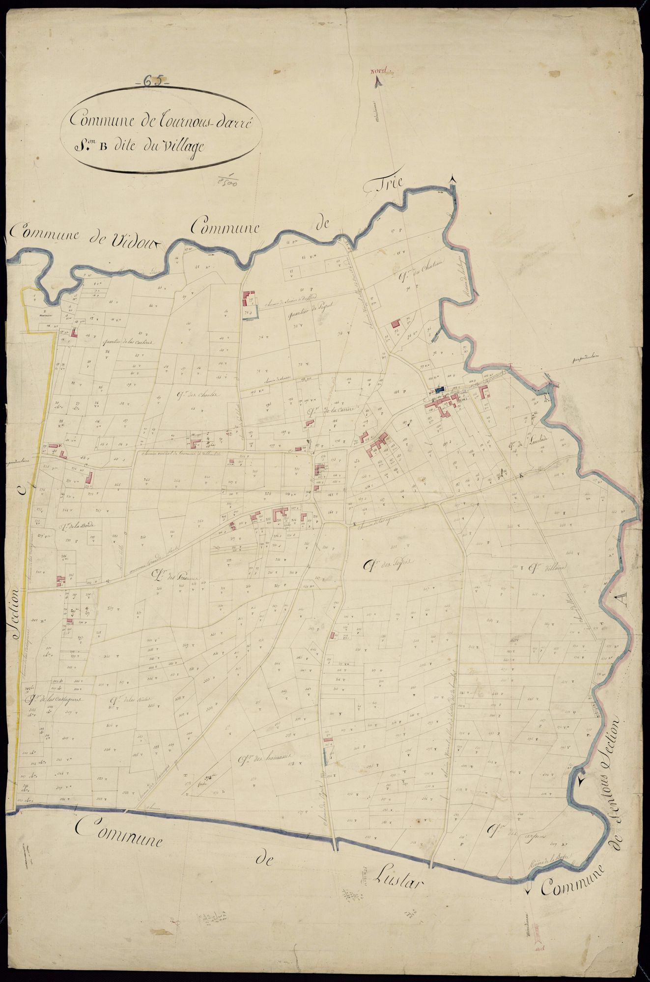 Tournous-Darré - Tournous-Darré.- Section B