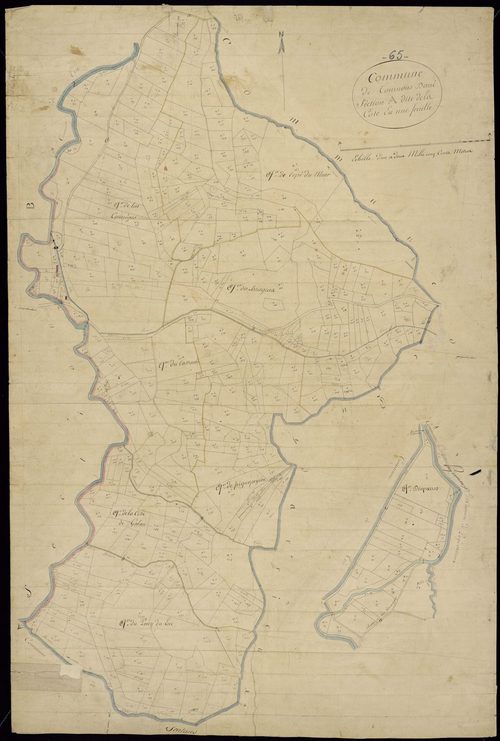 Tournous-Darré - Tournous-Darré.- Section A