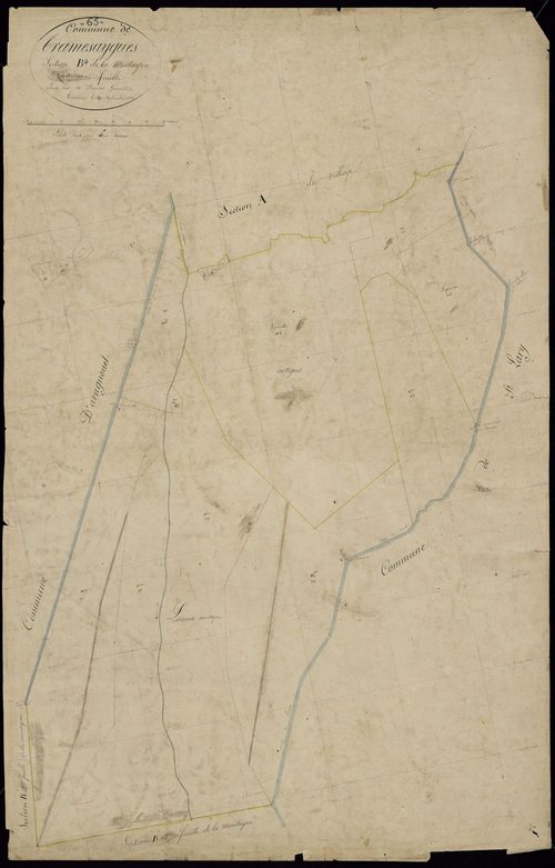 Tramezaïgues - Tramezaïgues.- Section B, 4e feuille