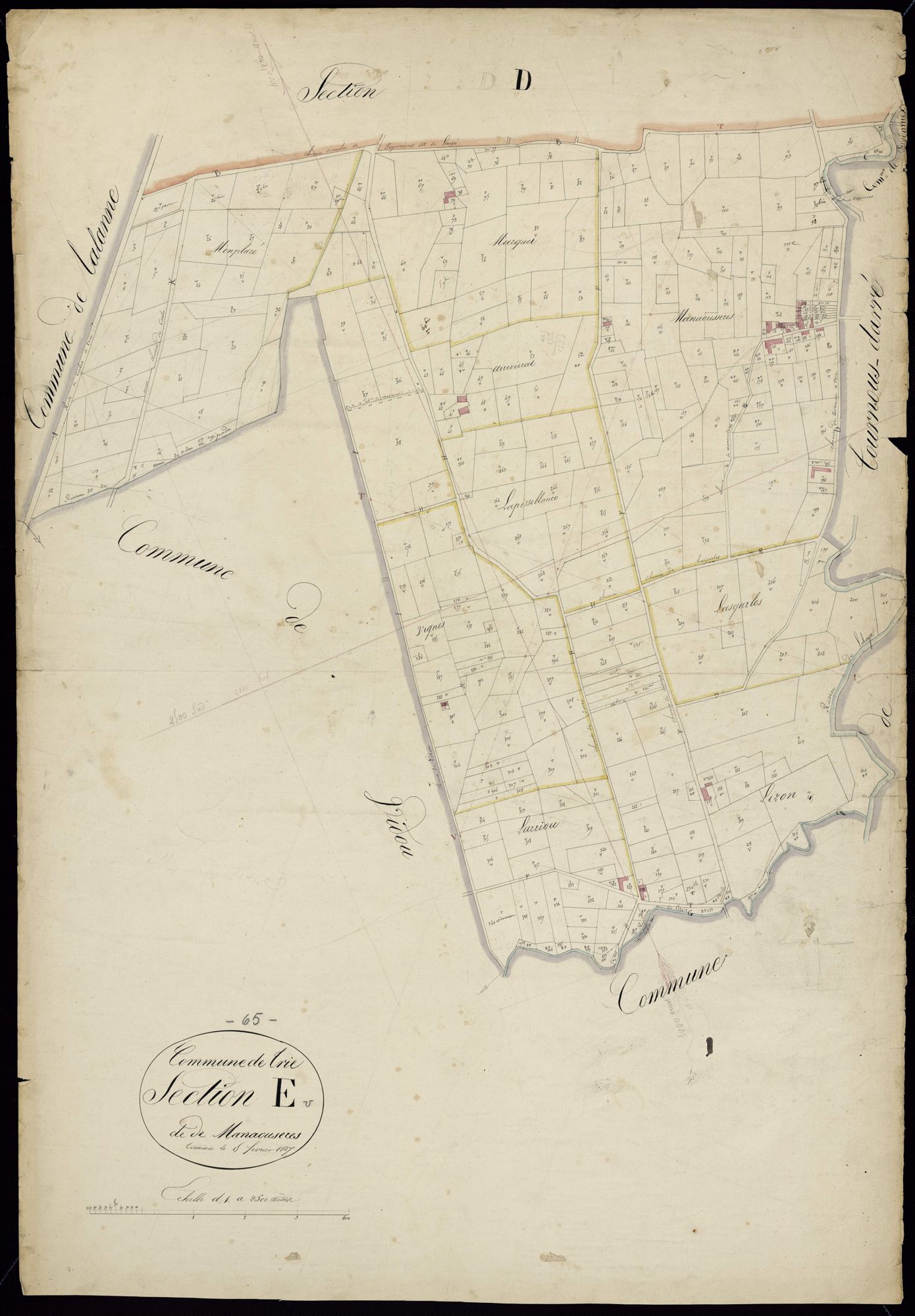 Trie-sur-Baïse - Trie-sur-Baïse.- Section E