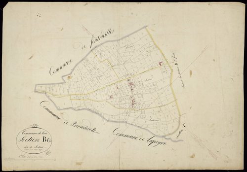 Trie-sur-Baïse - Trie-sur-Baïse.- Section B, 1re feuille