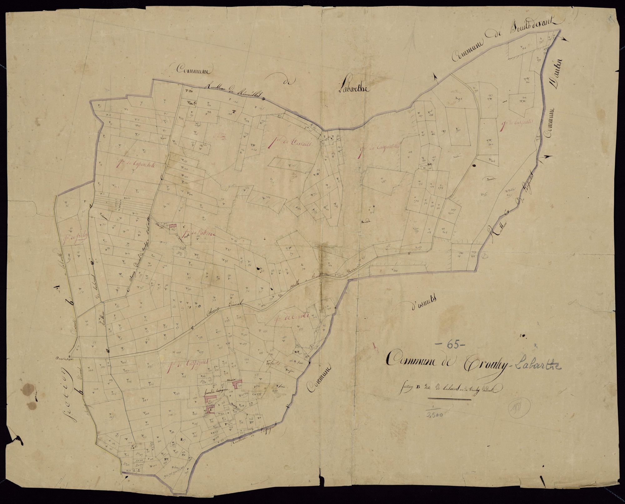 Trouley-Labarthe - Trouley-Labarthe.- Section B