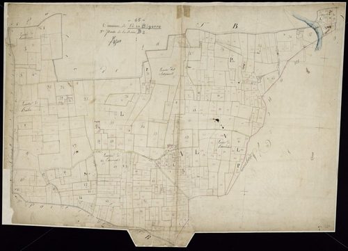 Vic-en-Bigorre - Vic-Bigorre.- Section B, 2e feuille