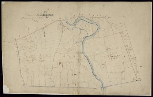 Vic-en-Bigorre - Vic-Bigorre.- Section B, 5e feuille