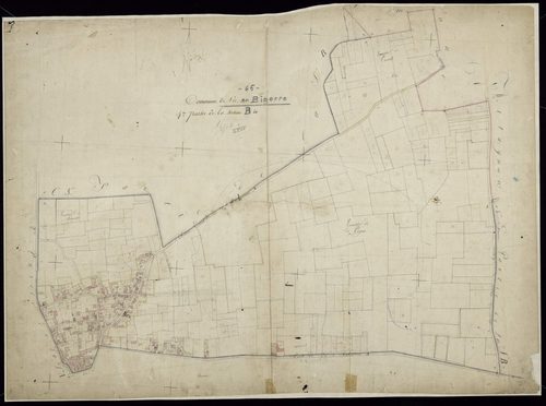 Vic-en-Bigorre - Vic-Bigorre.- Section B, 4e feuille