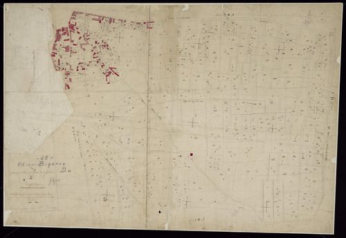 Vic-en-Bigorre - Vic-Bigorre.- Section D, 4e feuille