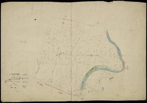 Vic-en-Bigorre - Vic-Bigorre.- Section D, 2e feuille