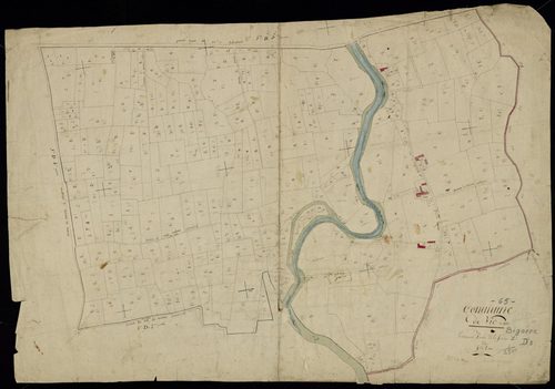 Vic-en-Bigorre - Vic-Bigorre.- Section D, 3e feuille