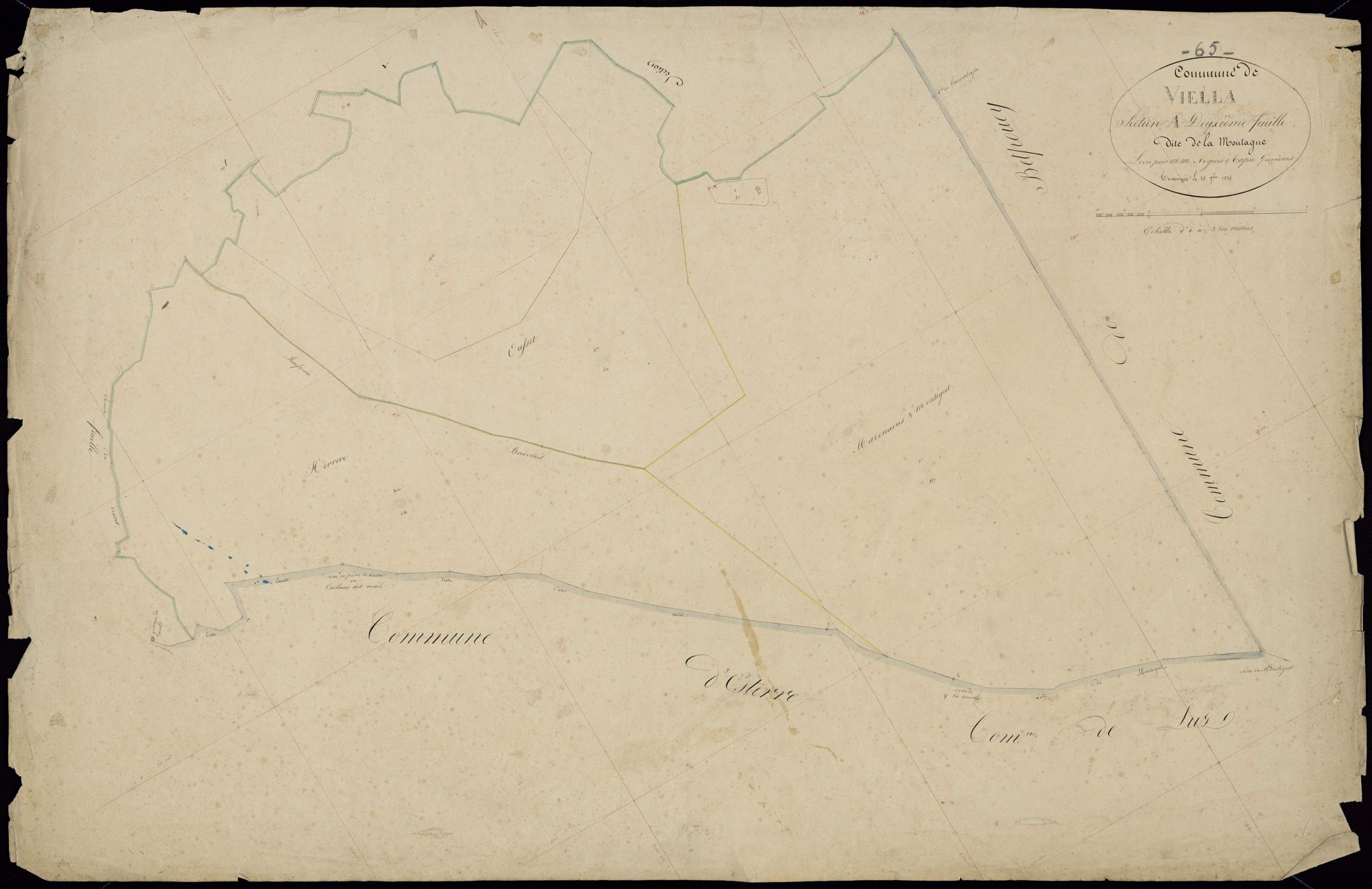 Viella - Viella.- Section A, 2e feuille