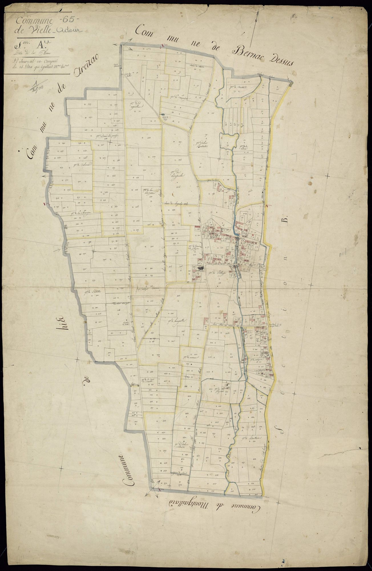 Vielle-Adour - Vielle-Adour.- Section A.