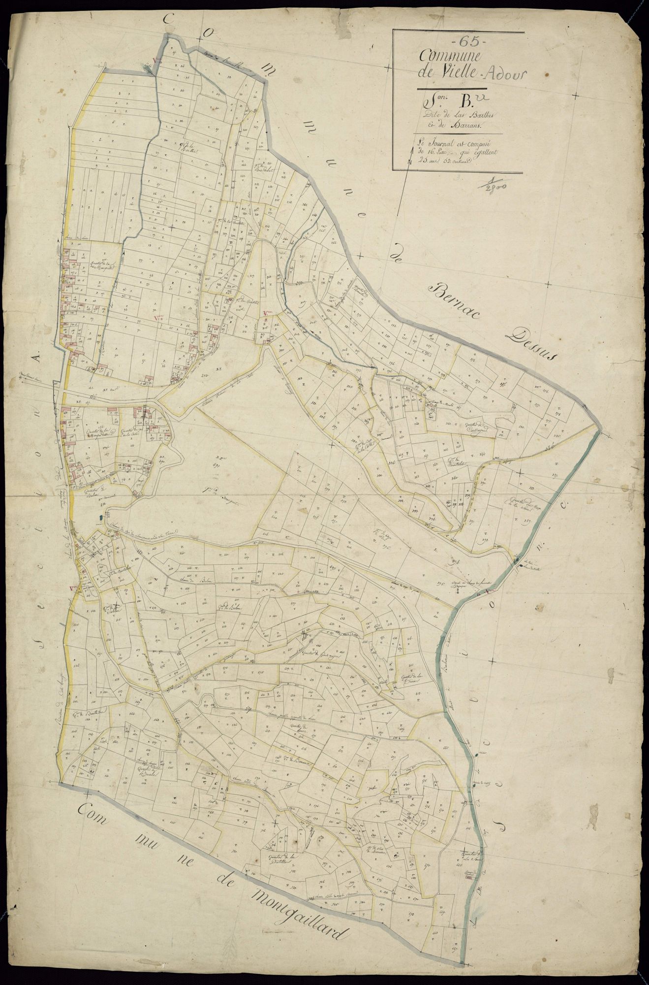 Vielle-Adour - Vielle-Adour.- Section B