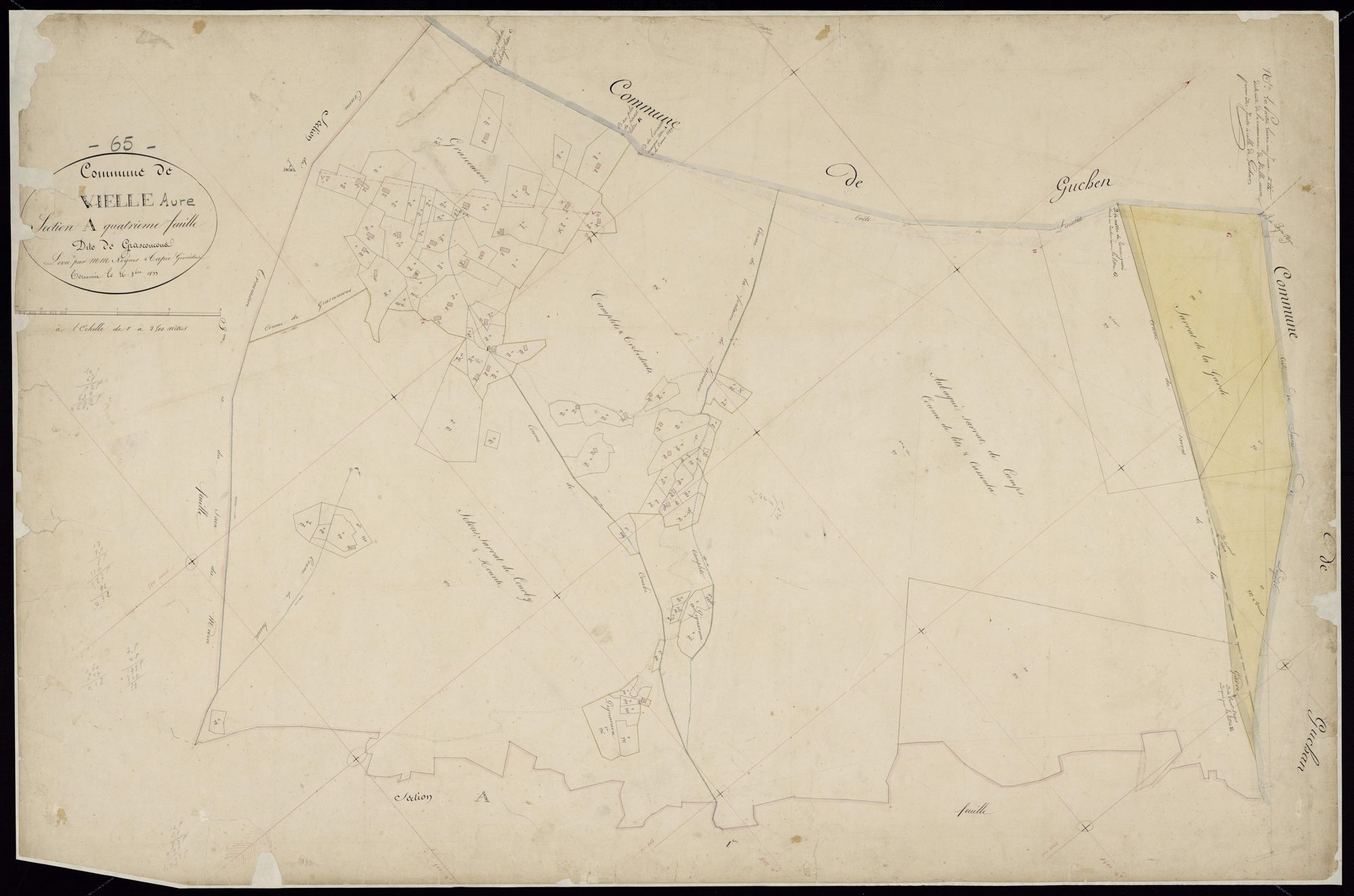 Vielle-Aure - Vielle-Aure.- Section A, 4e feuille
