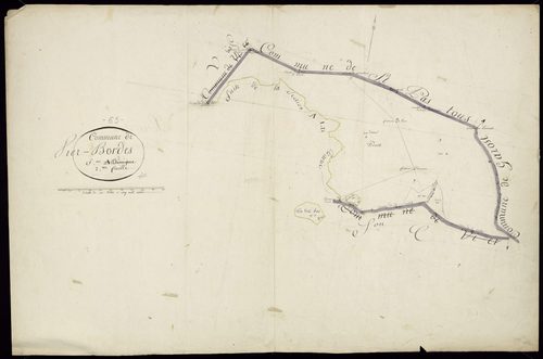 Vier-Bordes - Vier-Bordes.- Section D, 2e feuille