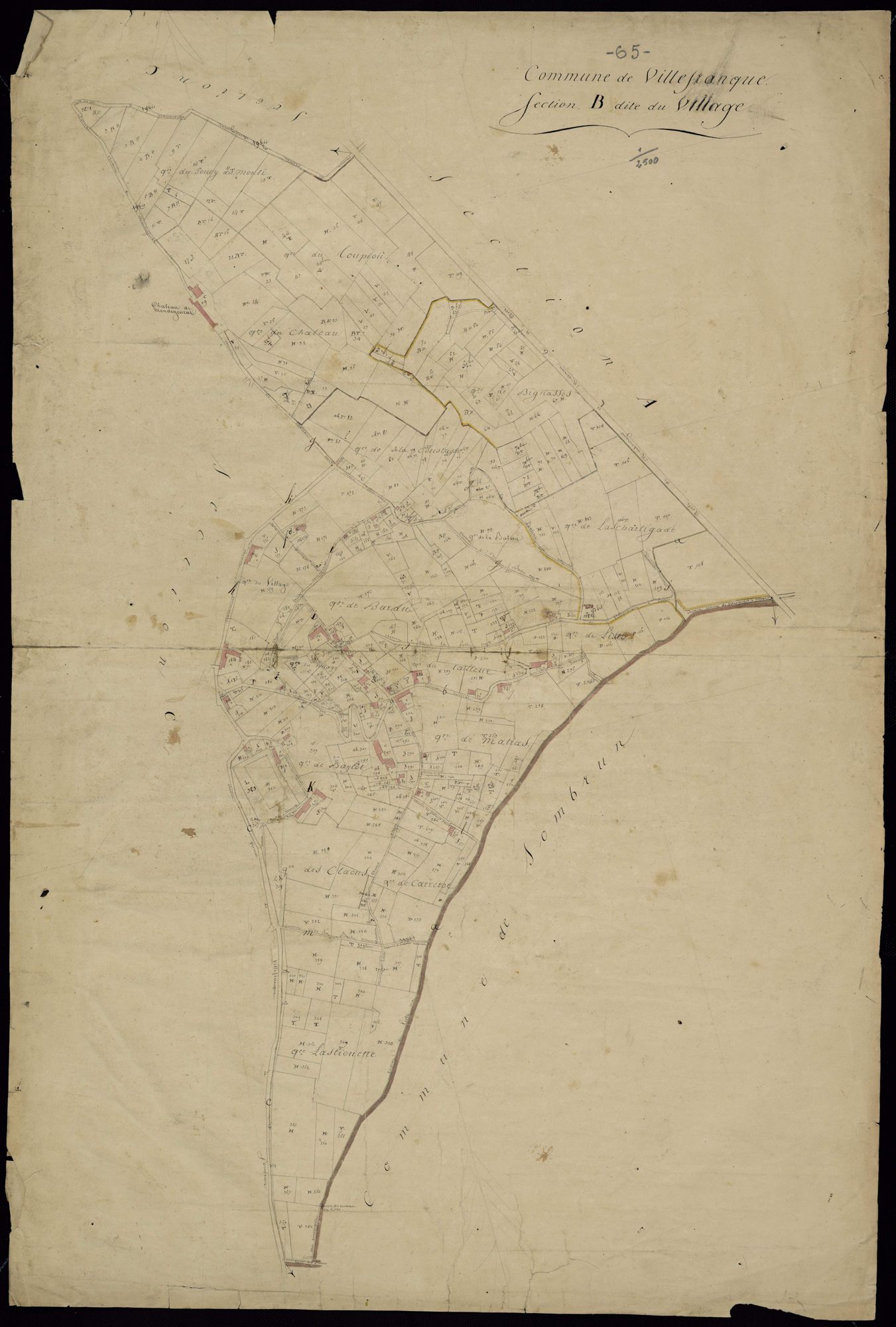 Villefranque - Villefranque.- Section B