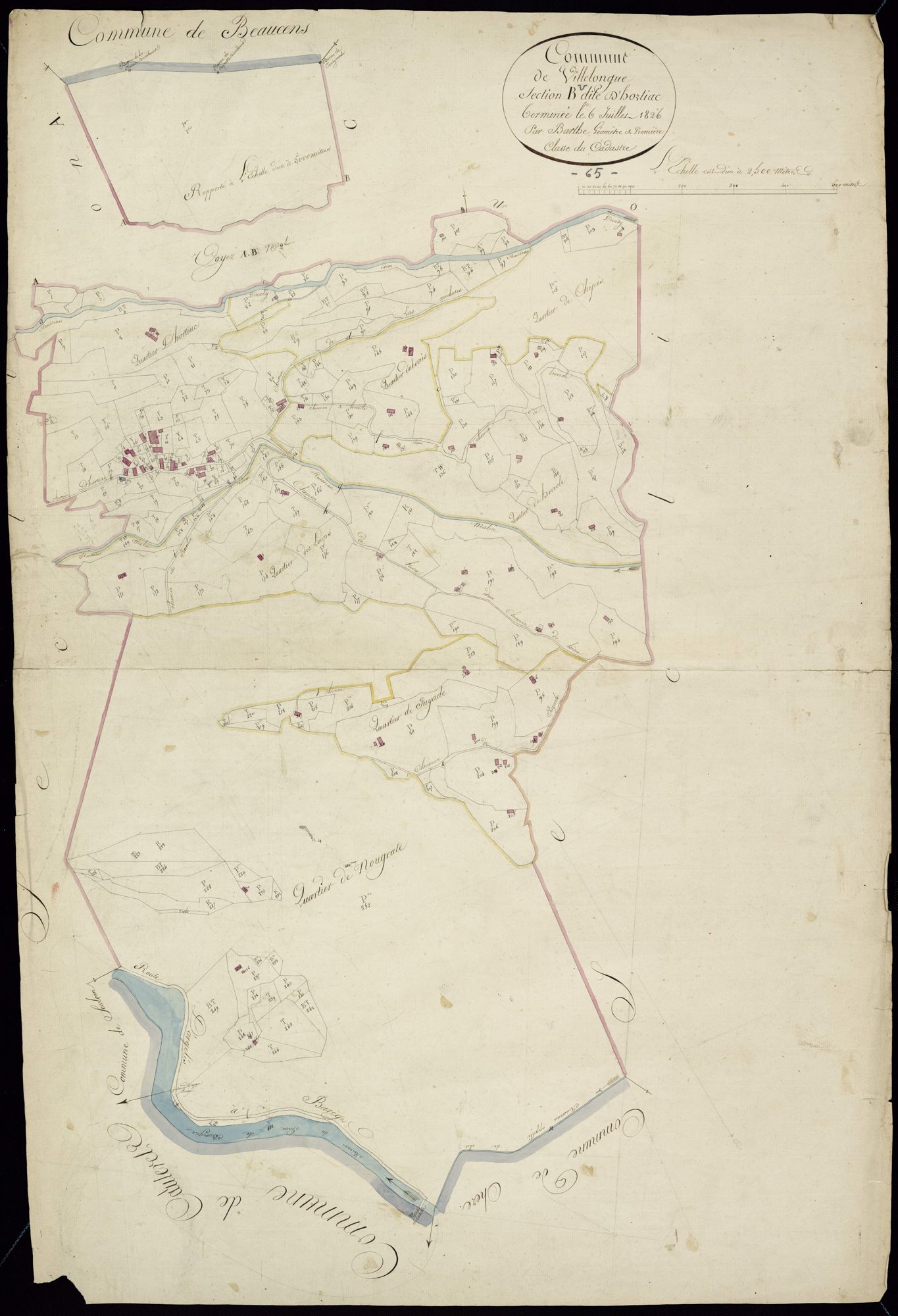 Villelongue - Villelongue.- Section B