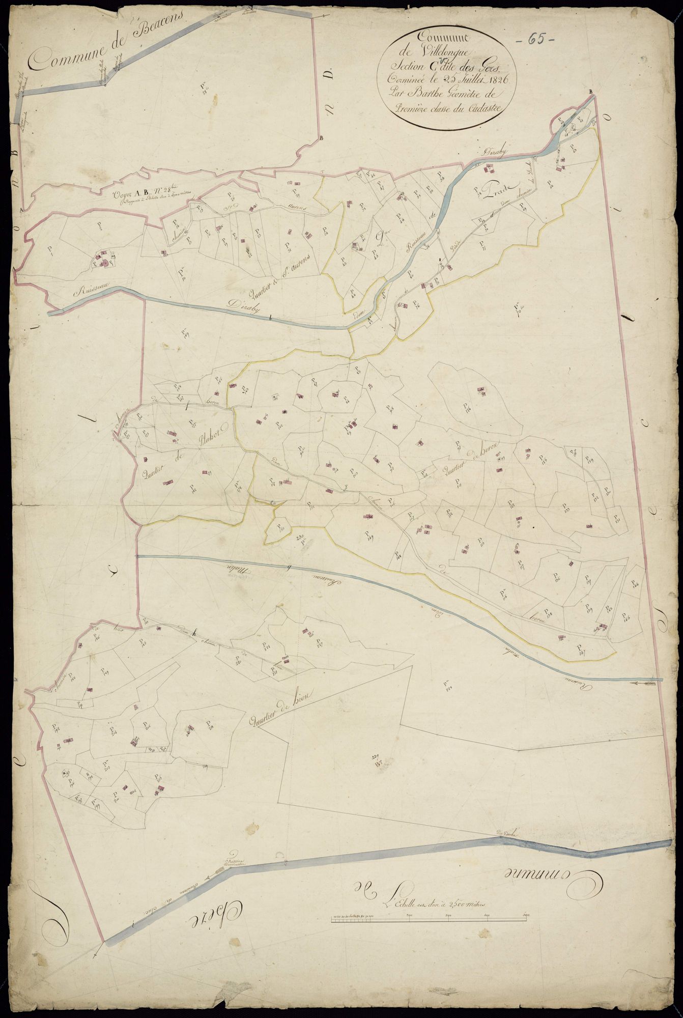 Villelongue - Villelongue.- Section C