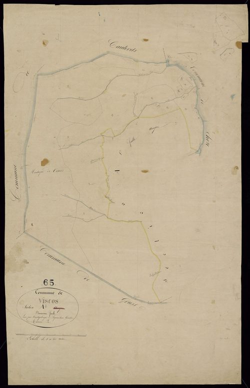 Viscos - Viscos.- Section A, 2e feuille