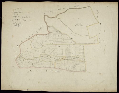 Visker - Visker.- Section A, 1re feuille