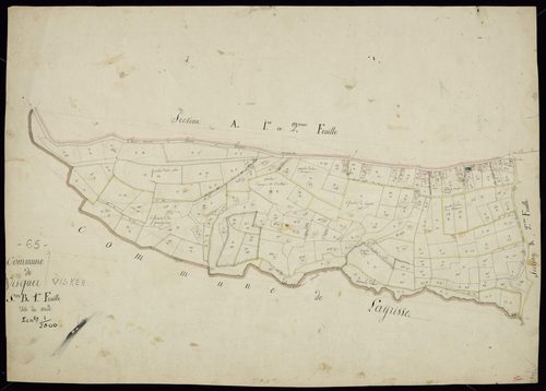 Visker - Visker.- Section B, 1re feuille