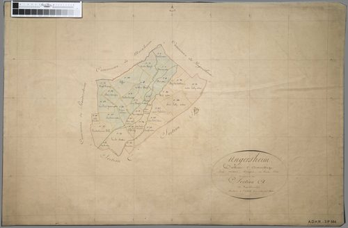 Tableau d'assemblage de la section A