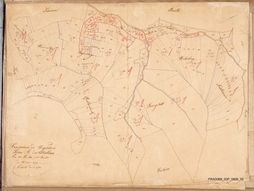Section A parcelles 76 à 469