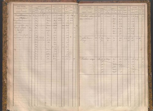 État de sections et matrice des propriétés foncières.