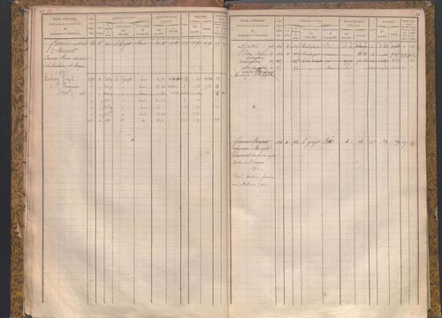 État de sections et matrice des propriétés foncières.