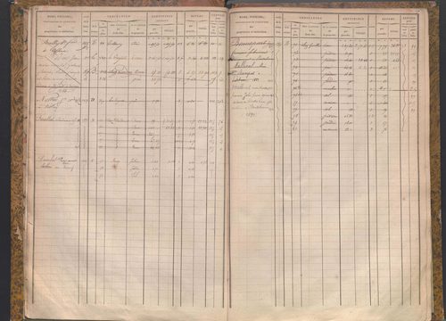 État de sections et matrice des propriétés foncières.
