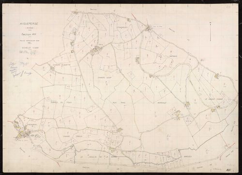 Section AH. Feuille renouvelée pourt 1966.