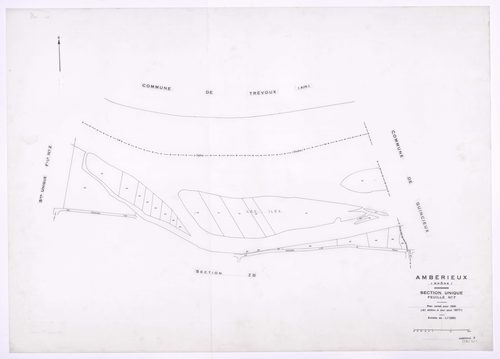 Section unique feuille n°7. Plan révisé pour 1931. 2e édition à jour pour 1977.
