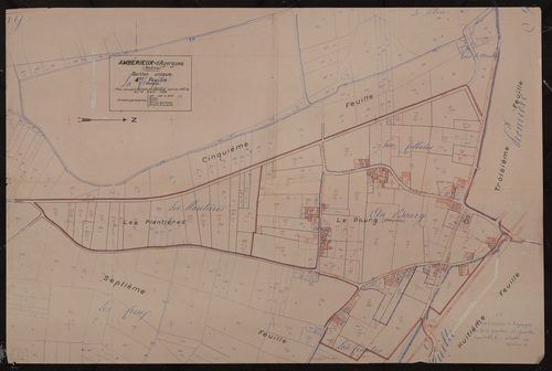 Section unique 4e feuille. Plan dressé le 14 mars 1930.