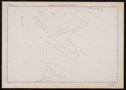 Section ZD. Plan établi en 1989.