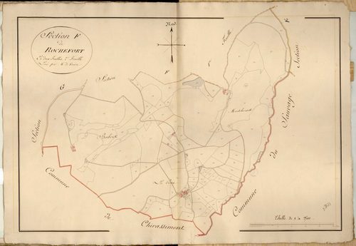 Section F dite de Rochefort, feuille n°2.