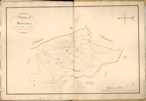Section L dite de Bernisse, feuille n°2.