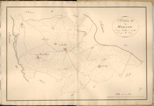 Section D dite de Mioland, feuille n°2.