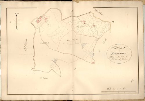 Section F dite de Rochefort, feuille n°1.