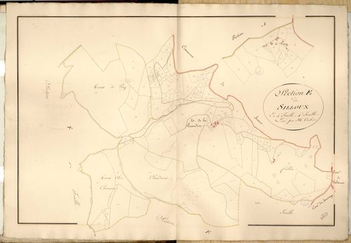 Section E dite de Silloux, feuille n°4.