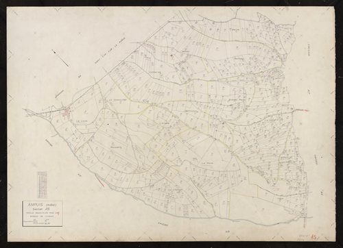 Section AS. Feuille renouvelée pour 1957.