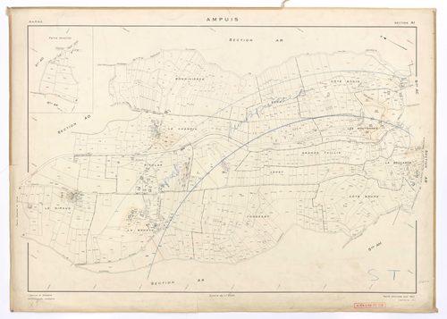 Section AI. Feuille renouvelée pour 1957.