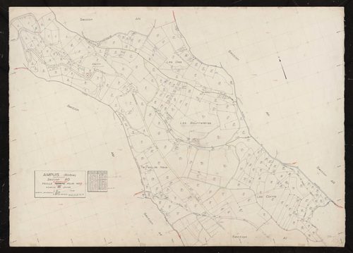 Section AO. Feuille renouvelée pour 1957.
