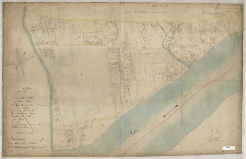 Section A dite de la Plaine, feuille n°1.