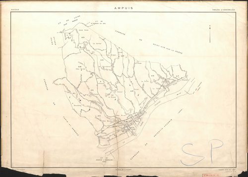 Tableau d'assemblage (TA). Révisé pour 1957.