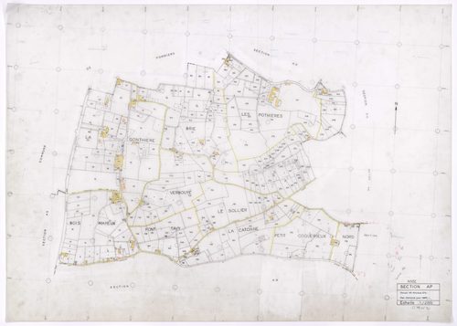 Section AP. Plan remanié pour 1986.